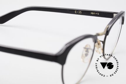 Eyevan E35 Panto Designer Vintage Brille, ungetragenes Einzelstück in Top-Qualität (m.i. Japan), Passend für Herren und Damen
