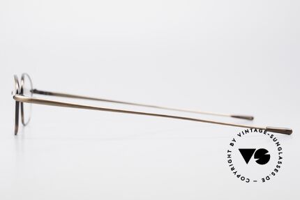 Oliver Peoples OP554 Rare Vintage Brillenfassung, Fassung in einer sehr eleganten Bronze-Lackierung, Passend für Herren und Damen
