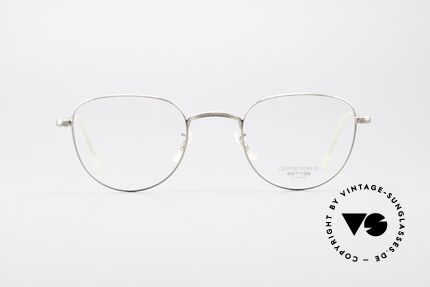 Oliver Peoples OP77BC Kleine 80er Brille Panto Stil, Brillendesign inspiriert vom 20er Art Deco Jahrzehnt, Passend für Herren und Damen