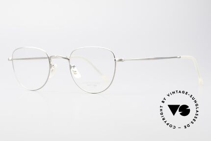 Oliver Peoples OP77BC Kleine 80er Brille Panto Stil, kombiniert mit dem intellektuellen Styling der 1960er, Passend für Herren und Damen