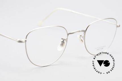 Oliver Peoples OP77BC Kleine 80er Brille Panto Stil, sehr feiner Rahmen in kleiner Größe (43 Glasdiagonale), Passend für Herren und Damen