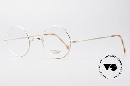 Oliver Peoples OP84BG Kleine Designer Brille Rund, zeitlos in Farbe & Form; in Gr. SMALL (116mm breit), Passend für Herren und Damen