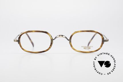 Oliver Peoples Fred Vintage Designer Brille Oval, Luxusbrille: verkörpert den Lifestyle von Los Angeles, Passend für Herren und Damen