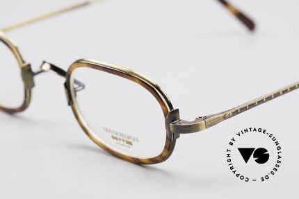 Oliver Peoples Fred Vintage Designer Brille Oval, ungetragenes O. Peoples Einzelstück (made in Japan), Passend für Herren und Damen