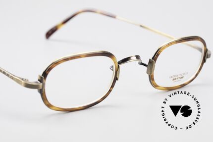 Oliver Peoples Fred Vintage Designer Brille Oval, KEINE Retrobrille, sondern ein 20 Jahre altes Original, Passend für Herren und Damen