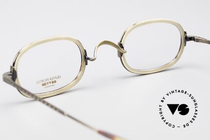 Oliver Peoples Fred Vintage Designer Brille Oval, Qualitätsfassung kann beliebig optisch verglast werden, Passend für Herren und Damen