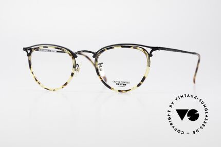 Oliver Peoples OP79 80er Designer Vintage Brille, vintage 80er Jahre Brillenfassung von Oliver Peoples, Passend für Herren und Damen