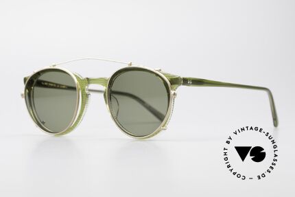 Oliver Peoples O'Malley 981 Das 80er Original Mit Clip On, benannt nach dem LA Dodgers Manager, Peter O’Malley, Passend für Herren und Damen