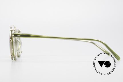 Oliver Peoples O'Malley 981 Das 80er Original Mit Clip On, ein Lieblingsmodell von O.P. Firmengründer Larry Leight, Passend für Herren und Damen
