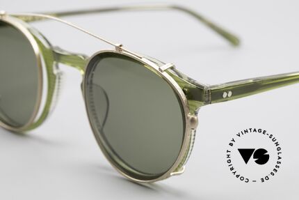 Oliver Peoples O'Malley 981 Das 80er Original Mit Clip On, das hier ist das alte ORIGINAL von 1987; made in Japan, Passend für Herren und Damen
