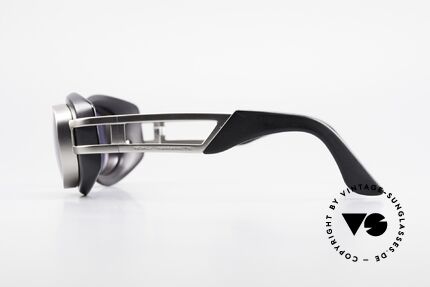 Yohji Yamamoto 52-6201 90er Steampunk Sonnenbrille, ungetragen (wie alle unsere vintage Designer-Brillen), Passend für Herren und Damen