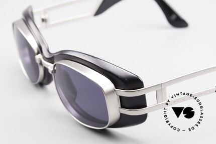 Yohji Yamamoto 52-6201 90er Steampunk Sonnenbrille, KEINE Retromode; ein Y. Yamamoto Original von 1995, Passend für Herren und Damen