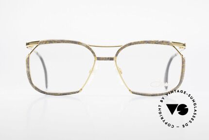 Cazal 243 Cari Zalloni Creation Brille, ein altes ORIGINAL in dezent eleganter Lackierung, Passend für Damen