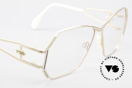 Cazal 225 Old School 80er HipHop Brille, die Fassung ist für optische (Sonnen)-Gläser geeignet, Passend für Damen