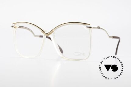 Cazal 157 Tolle Alte Cazal Damenbrille, seltene 80er Jahre Cazal vintage Designerbrille, Passend für Damen