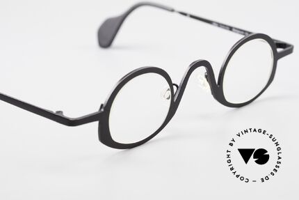 Theo Belgium Circle Trendsetter Vintage Brille, ungetragenes Theo-Exemplar für die, die sich trauen, Passend für Herren und Damen