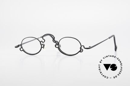 Theo Belgium Puzzle Spaghetti Brille Vintage 90er, Theo Belgium: die eigenwilligste Brillenmarke, weltweit, Passend für Damen