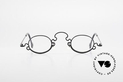 Theo Belgium Puzzle Spaghetti Brille Vintage 90er, in 1989 gegründet als 'ANTI MAINSTREAM' Brillenmode, Passend für Damen
