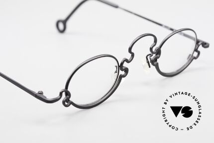 Theo Belgium Puzzle Spaghetti Brille Vintage 90er, ungetragenes Theo-Einzelstück für die, die sich trauen!, Passend für Damen
