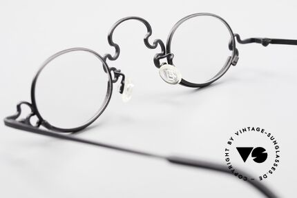 Theo Belgium Puzzle Spaghetti Brille Vintage 90er, Größe: small, Passend für Damen