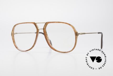 Metzler 0664 80er En Vogue Vintage Brille, 80er vintage Brille aus der Metzler 'En Vogue' Serie, Passend für Herren