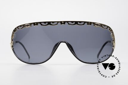 Christian Dior 2501 80er Sonnenbrille Polarized, eine durchgehende Scheibe in Gr. XL (Panorama-View), Passend für Damen