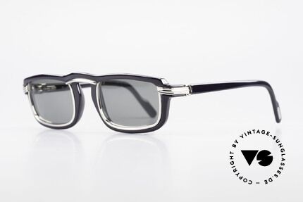 Cartier Vertigo Rare 90er Luxus Sonnenbrille, Federscharniere für perfekte Passform, Top-Qualität, Passend für Herren