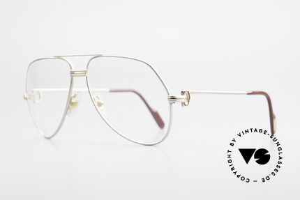 Cartier Vendome LC - M Kostbare Palladium Edition, dieses Modell mit LC-Dekor in MEDIUM Gr. 59-14, 135, Passend für Herren