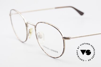 Giorgio Armani 231 80er Panto Brille No Retro, ungetragen (wie alle unsere GA Designer-Gestelle), Passend für Herren
