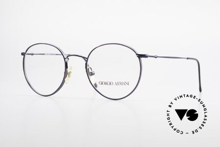 Giorgio Armani 253 Panto Vintage Brille Klassiker Details