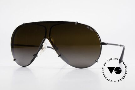 Cebe 2000 Vintage Ral­lye Sportbrille, teure CEBE Sportsonnenbrille für den extremen Einsatz, Passend für Herren