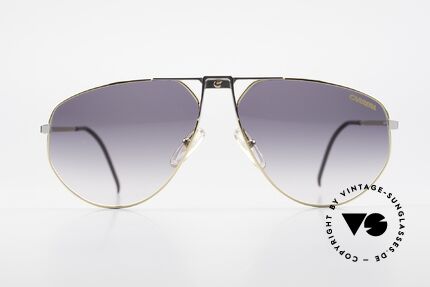 Carrera 5410 90er Vintage Brille Herren, feiner bicolor-Rahmen: Komponenten in silber/gold, Passend für Herren