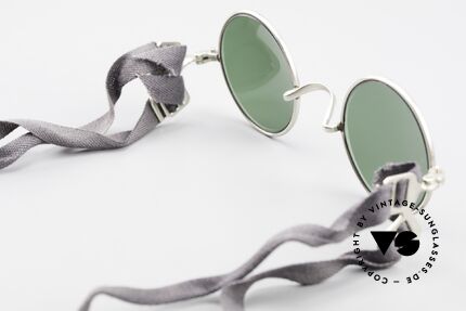 Militärbrille Round Alte Armee Brille Steampunk, Größe: extra small, Passend für Herren