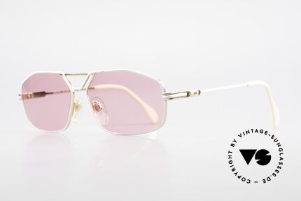Cazal 729 Pinke Vintage Sonnenbrille, enorme Qualität der Fassung; made in W.GERMANY, Passend für Herren