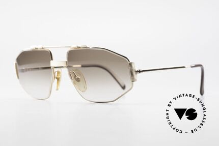 Christian Dior 2516 Vergoldete Sonnenbrille 80er, meisterlich gefertigtes Gestell (HART-VERGOLDET), Passend für Herren