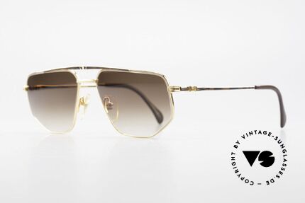 Roman Rothschild R1037 Vergoldete Luxus Sonnenbrille, entsprechend hohe Qualität dieses 80er Jahre Modells, Passend für Herren