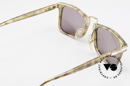 BOSS 5168 Eckige Vintage Sonnenbrille, ungetragenes Designerstück & KEINE RETROBRILLE, Passend für Herren