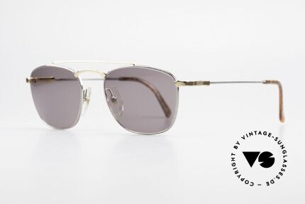 BOSS 5172 Echt 90er Vintage Sonnenbrille, Rahmen aus Komponenten in gold & silber (bicolor), Passend für Herren