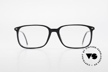 Giorgio Armani 332 80er Vintage Fassung Eckig, klassisch, zeitlos, elegant = charakteristisch für GA, Passend für Herren
