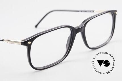 Giorgio Armani 332 80er Vintage Fassung Eckig, KEINE Retromode, sondern ein altes 80er ORIGINAL!, Passend für Herren