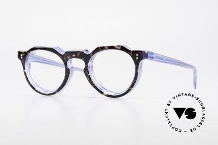 Lesca Panto 8mm Antike 1960er Panto Brille, antike LESCA Brille im PANTO-Stil aus den 1960ern, Passend für Herren und Damen