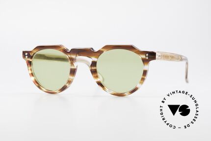 Lesca Panto 6mm Antike 1960er Sonnenbrille, alte Lesca Sonnenbrille im Panto-Stil aus den 60ern, Passend für Herren und Damen