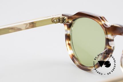 Lesca Panto 6mm Antike 1960er Sonnenbrille, diese Fassung kann natürlich optisch verglast werden, Passend für Herren und Damen