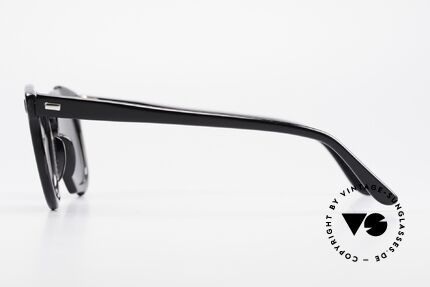 Lesca Classic 4mm Kleine Alte 60er Sonnenbrille, made in Frankreich, jedoch OHNE Rahmen-Aufdrucke, Passend für Herren und Damen