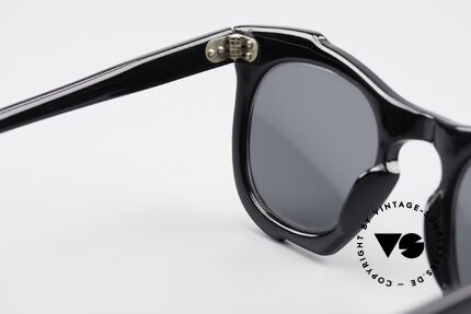 Lesca Classic 4mm Kleine Alte 60er Sonnenbrille, diese Fassung kann natürlich optisch verglast werden, Passend für Herren und Damen