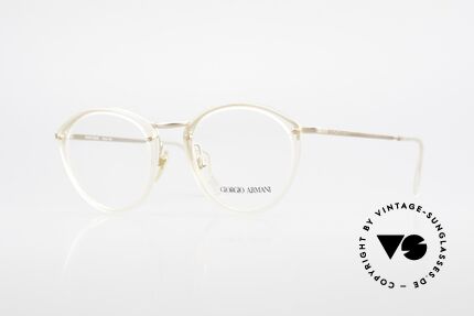 Giorgio Armani 354 80er Designer Brille Vintage, vintage GIORGIO ARMANI Designer-Fassung der 1980er, Passend für Herren und Damen