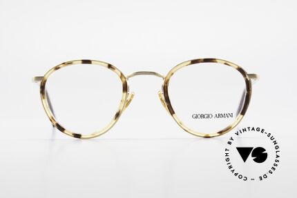 Giorgio Armani 159 Pantobrille Windsor Ringe, "klassischer" geht's nicht (weltbekannte Panto-Form), Passend für Herren