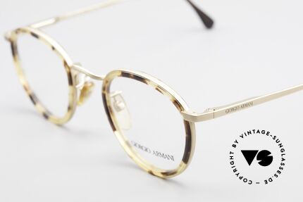 Giorgio Armani 159 Pantobrille Windsor Ringe, wahre 'Gentlemen-Brille' in fühlbarer TOP-Qualität, Passend für Herren