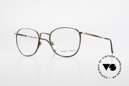 Giorgio Armani 150 Klassische Herrenbrille 80er Details