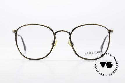 Giorgio Armani 150 Klassische Herrenbrille 80er, zeitlose vintage GIORGIO Armani Designer-Fassung, Passend für Herren